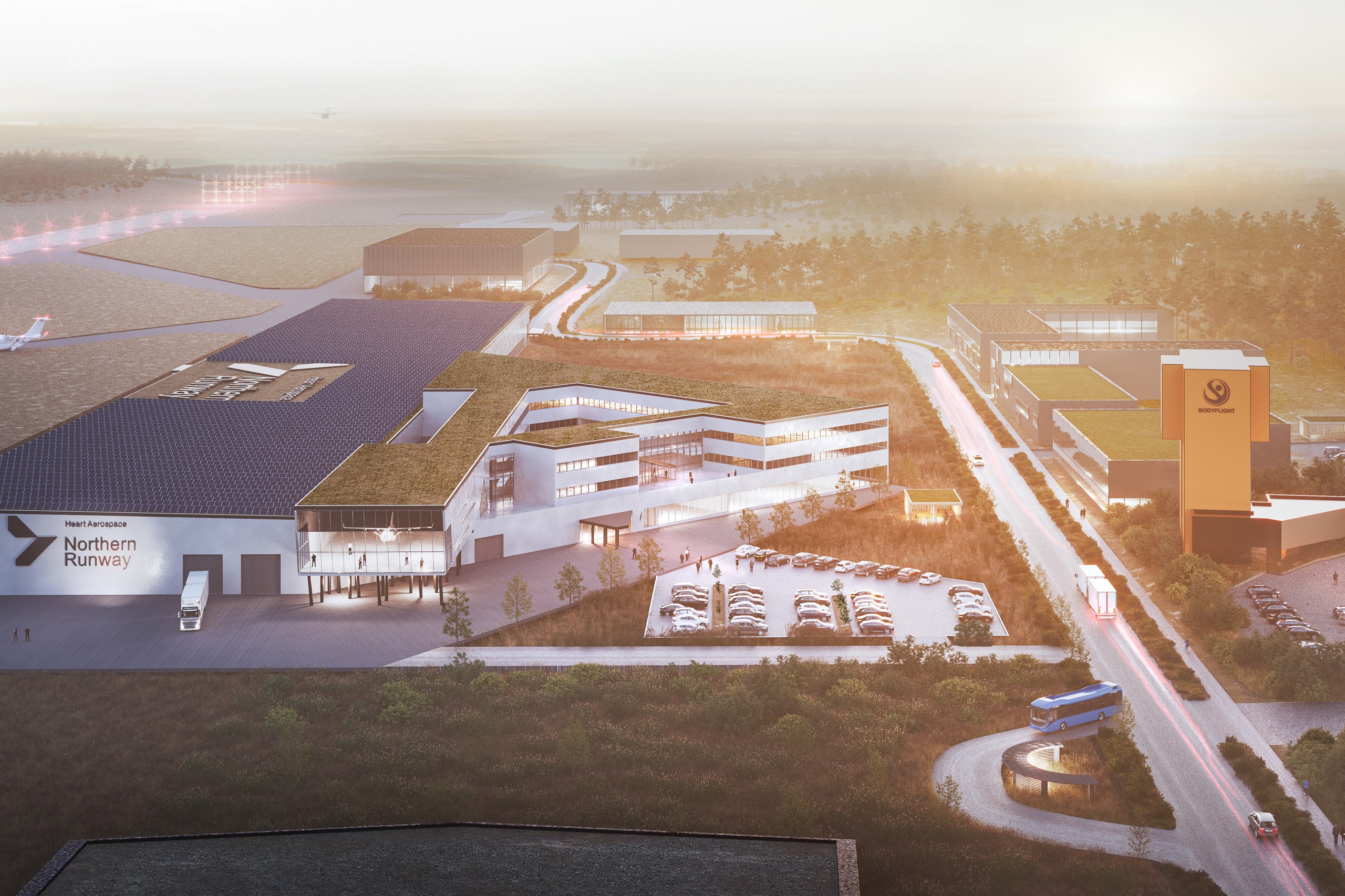 Visionsbild av Gateway Säve.