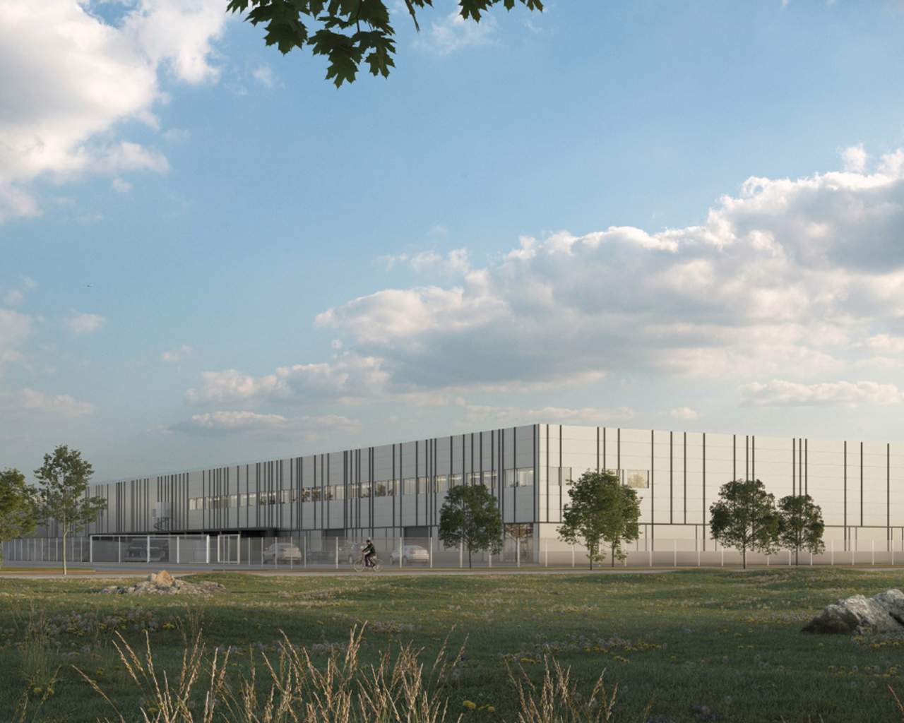 Visionsbild av fastigheten.