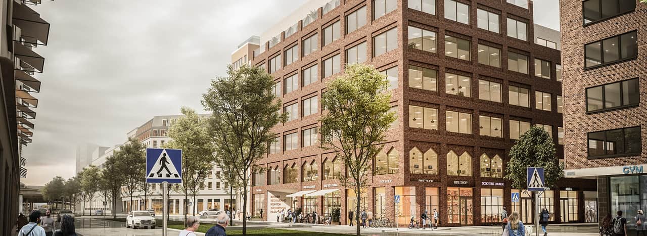 Visionsbild av fastigheten.