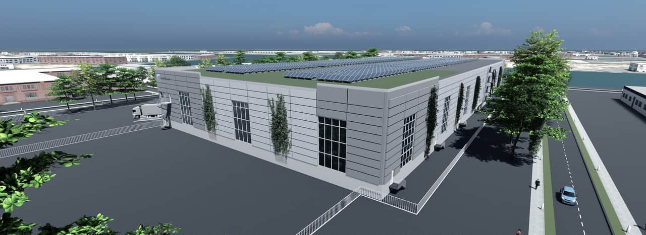 Visionsbild av fastigheten.