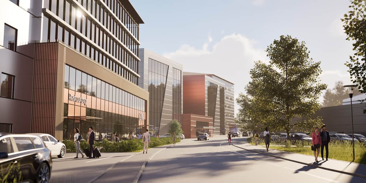 Person som håller i en handscanner.