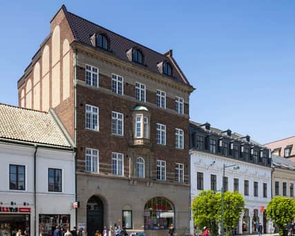 Vy även centrum i Lund