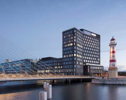 Visionsbild av takterrass.