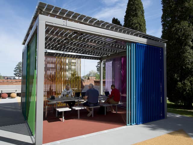 Utomhusarbetsplatser