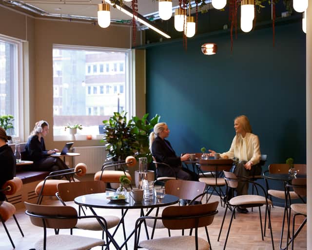 Visionsbild av interiör.