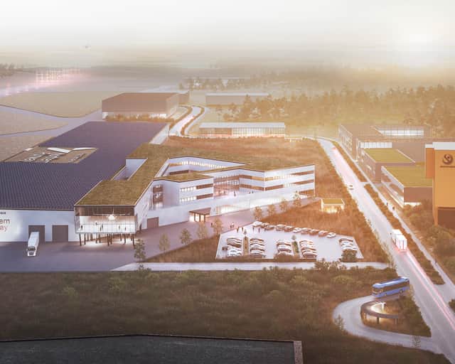 Visionsbild av Gateway Säve.