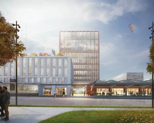 Visionsbild av Slakthusområdet, Stockholm.