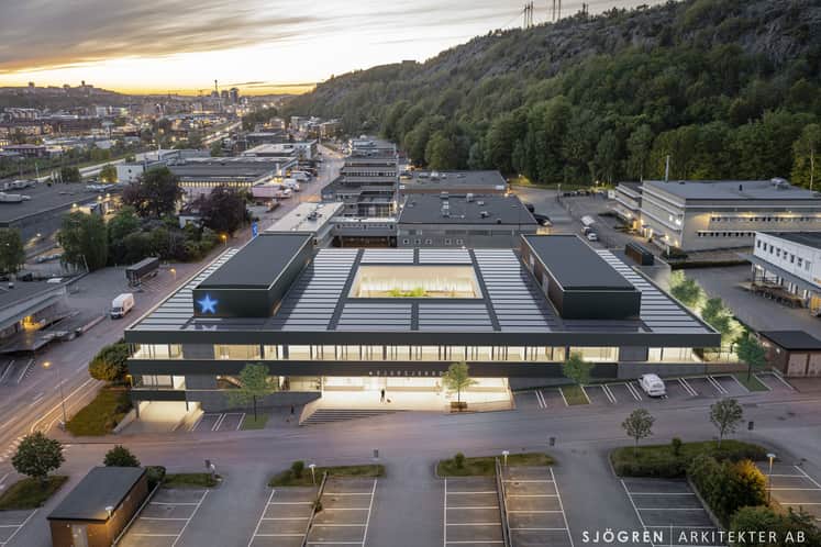 Visionsbild av fastigheten.