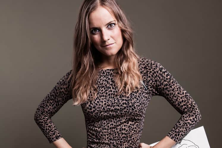 Porträtt av Katarina.