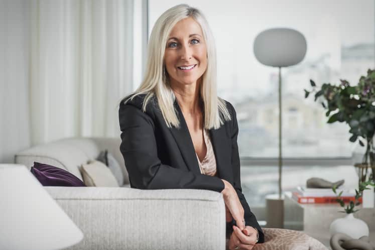 Porträtt av Helen Sandberg.