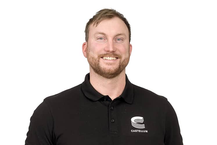 Porträtt på Michel Strand