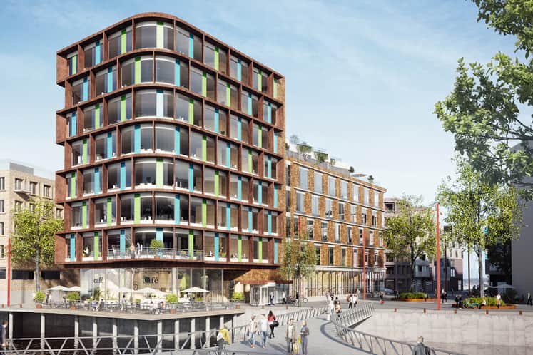 Visionsbild av GreenHaus.