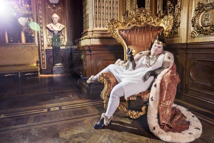 Kungen, från utställningen Ikoner. Foto Emma Svensson.