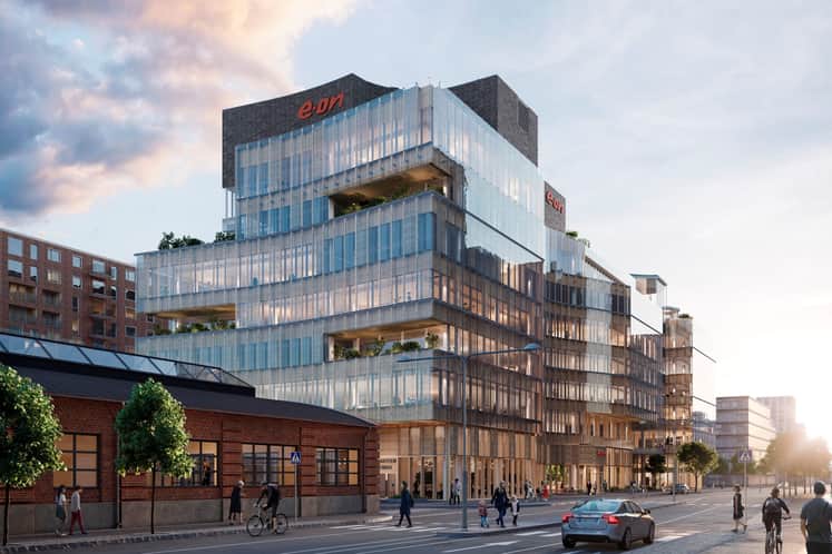 Visualisering av 7Stjärnan-huset.