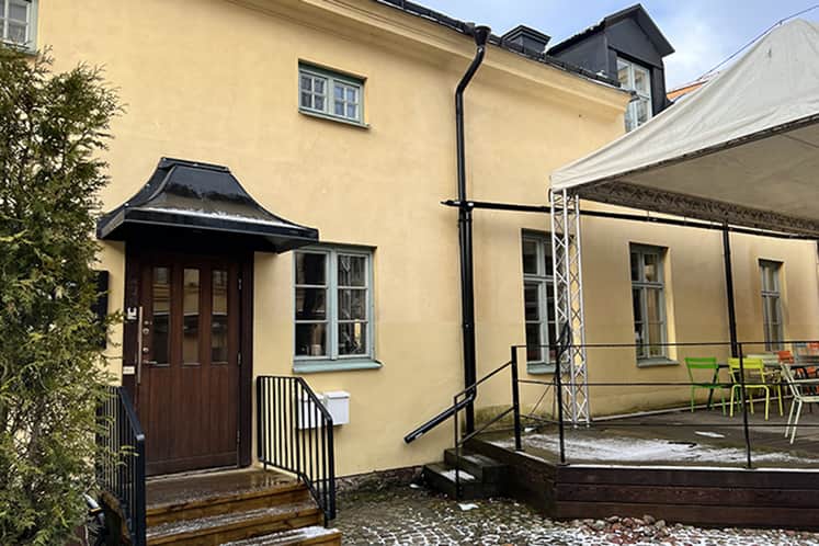 Exteriörbild av fastigheten.