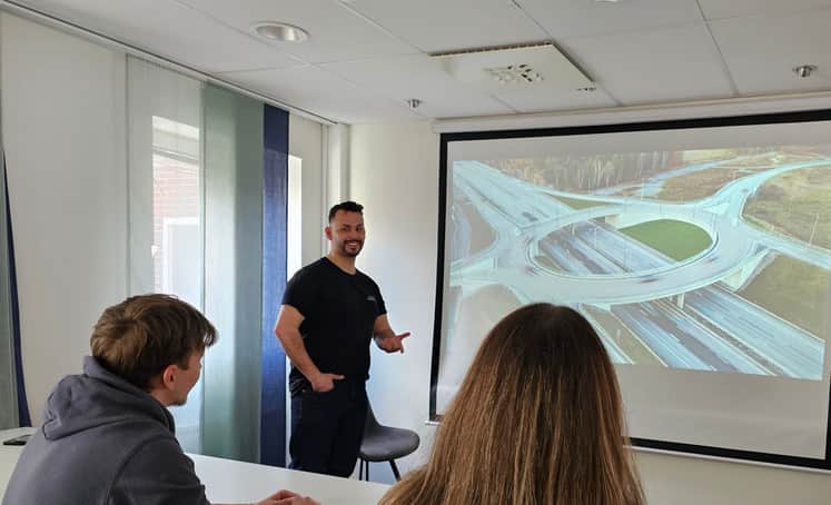 Bild över trafikskolan