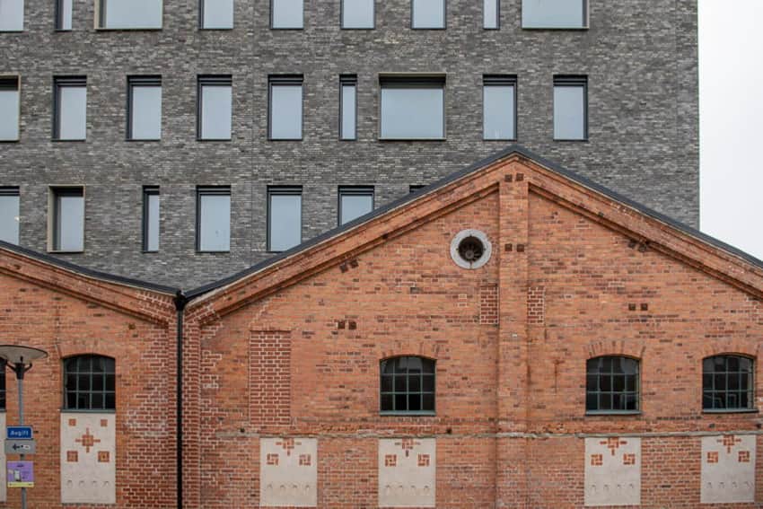 vy över gata i Kopparlunden