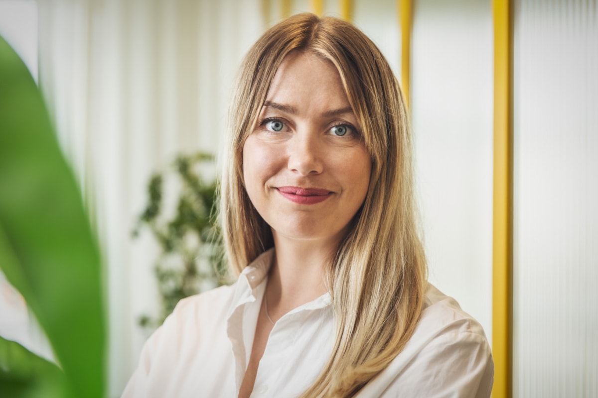 Portr&auml;tt av Christin Carlsson.