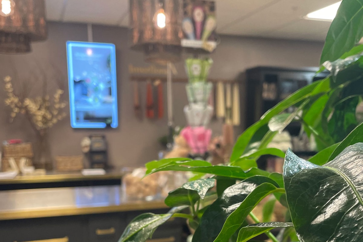 Interi&ouml;rbild fr&aring;n butiken.