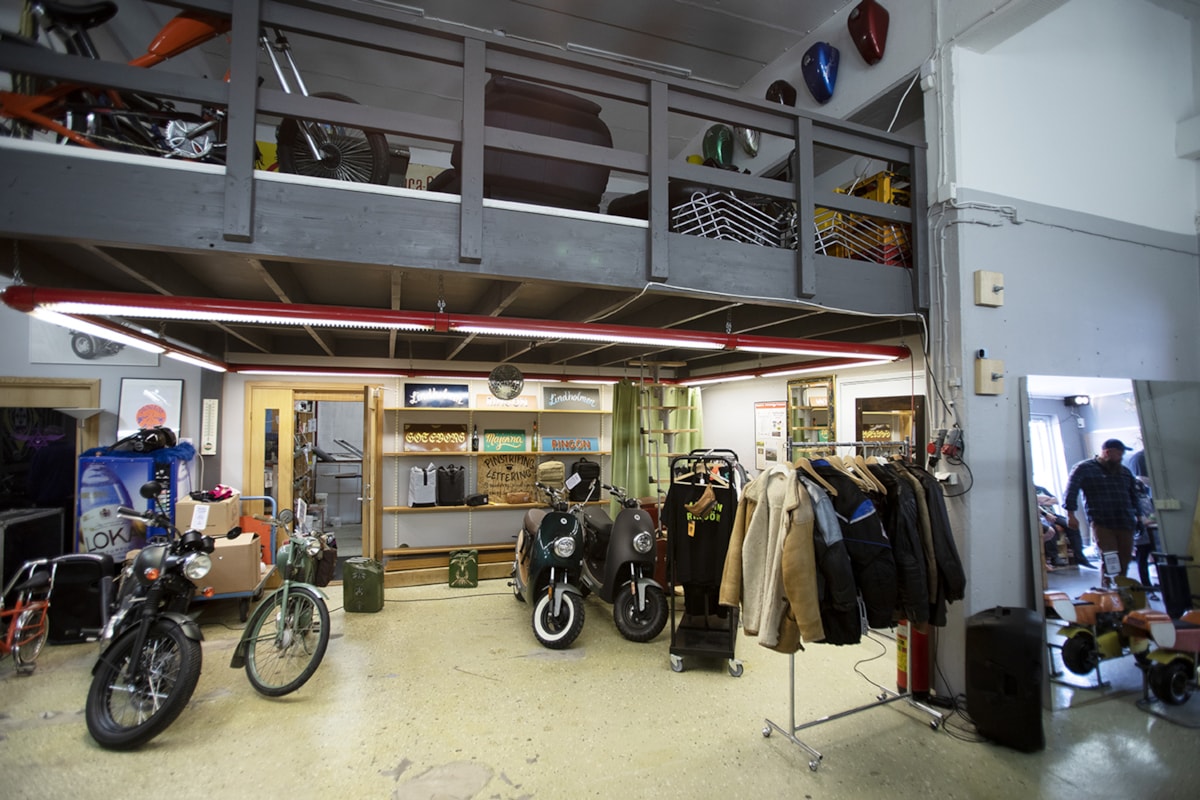 Interi&ouml;rbild &ouml;ver lokalen.