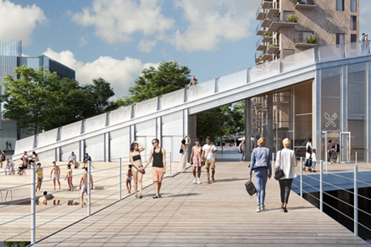 Visualisering av hamnomr&aring;det.