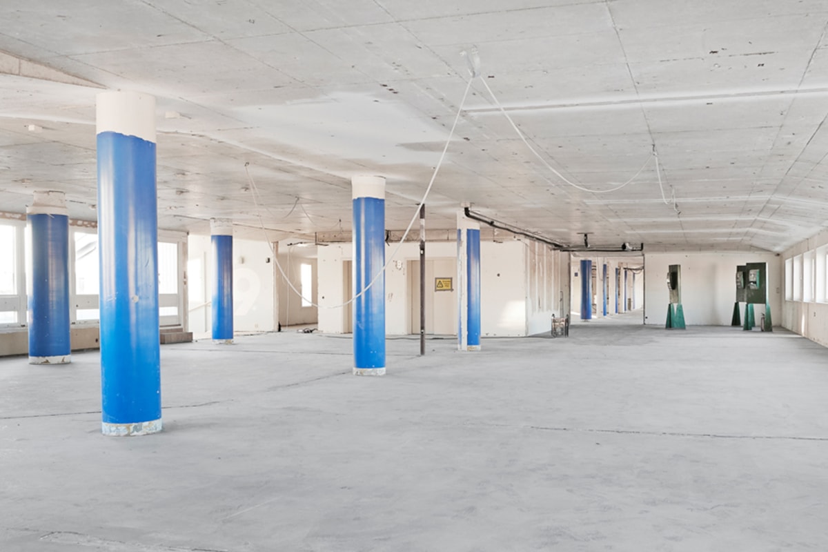 Interi&ouml;rbild av lokalens r&aring;yta.